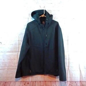 Snozu Performance Lined Black Fleece  Black WaterProof 2XL RainCoat